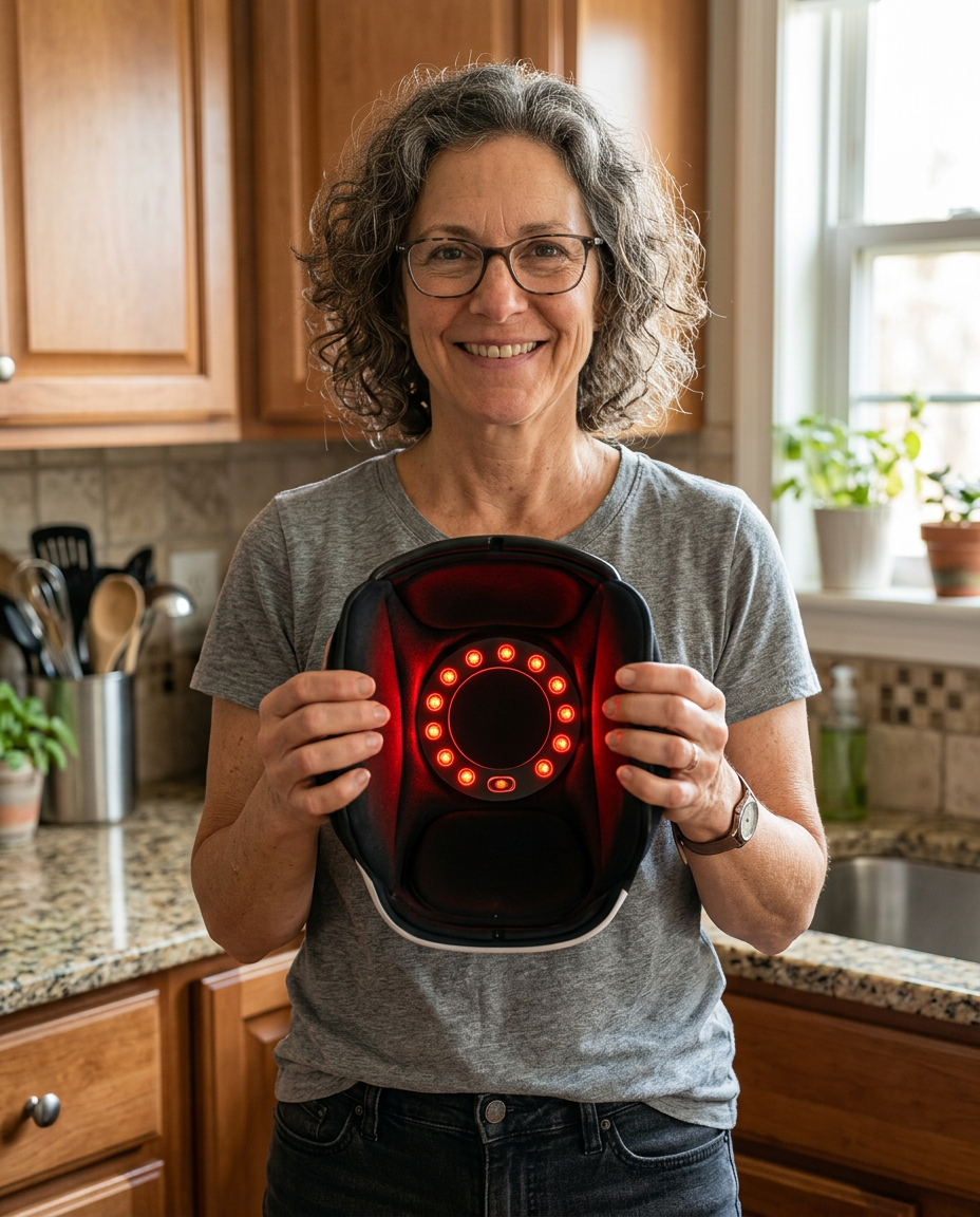 Red Light Therapy Knee Massager For Women In Menopause - Fix Knee Pain Fast!